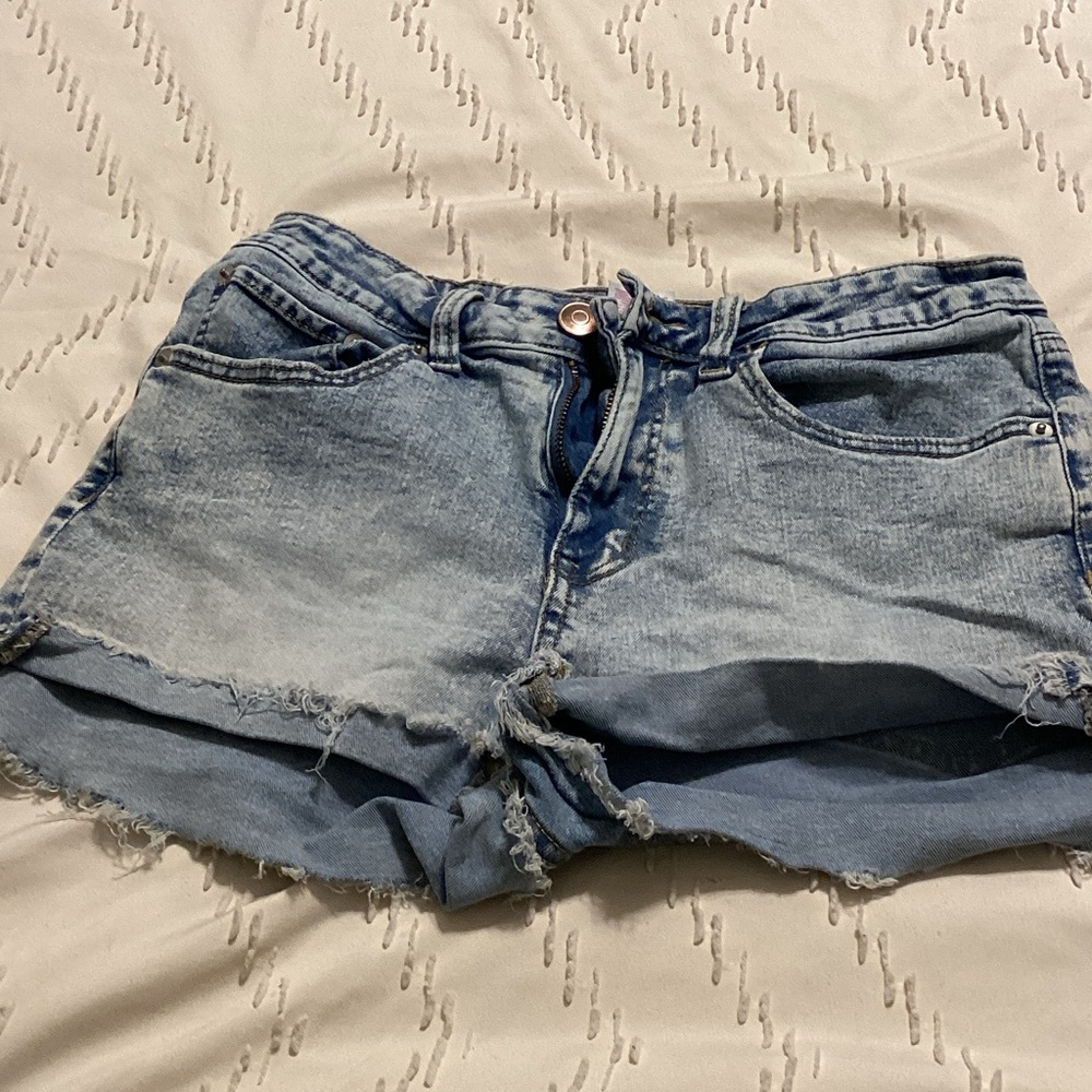 SO Light Blue Jean Shorts